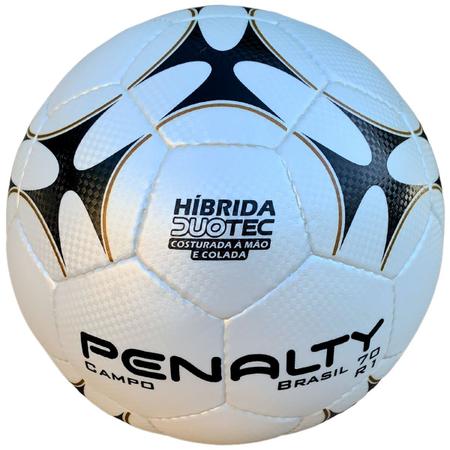 Bola de Futebol Penalty Oficial Brasil 70 R1 Campo Amarela