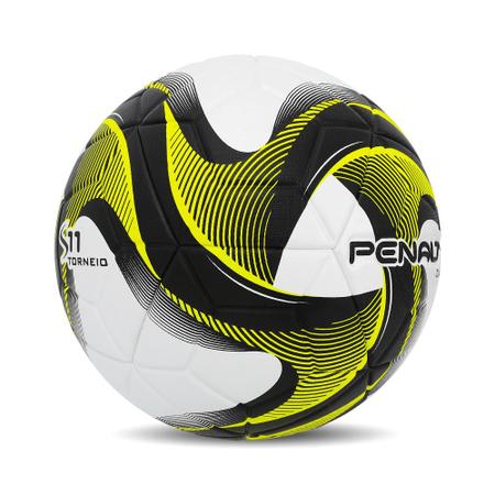 Imagem de Bola Futebol Campo Penalty S11 Torneio XXIII Cor: Branco E Amarelo