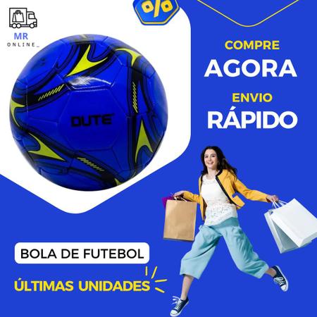 Imagem de Bola Futebol Oficial De Campo Futsal Esporte Com Costura Numero 5 Dute