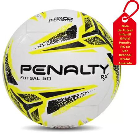 Imagem de Bola Futsal Oficial Penalty Original RX 50 XXI Infantil