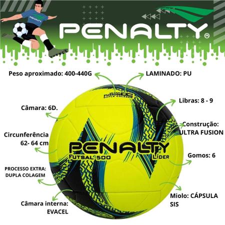 Bola Futsal Penalty Líder XXIII - Bola de Futsal - Magazine Luiza