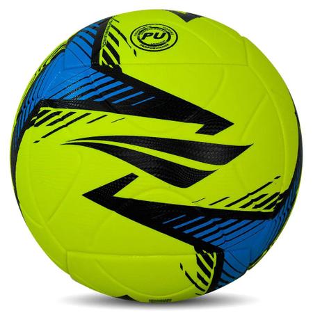 Imagem de Bola Futsal Penalty Líder XXIV Cor: Amarelo E Azul Petróleo