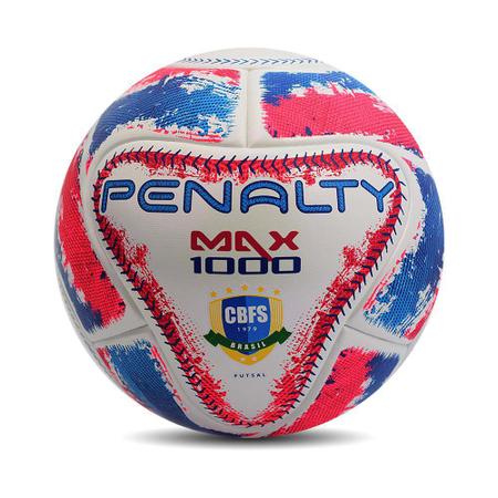 Bola Futsal Penalty Max 1000 Ix - Bco/Rosa Un - Bola de Futsal - Magazine  Luiza