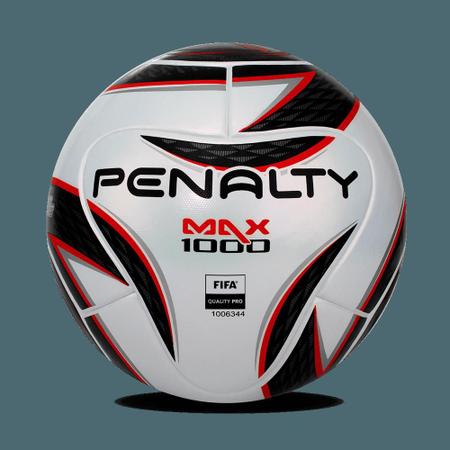 Bola de Futsal Penalty Max 1000 X - Branco e Preto - Mercadão Dos Esportes,  loja de materiais esportivos