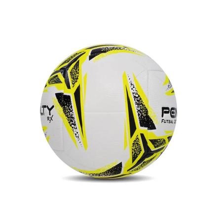 Bola Penalty Futsal Rx 200 Xxiii Branco/Amarelo/Preto - Cross Sports