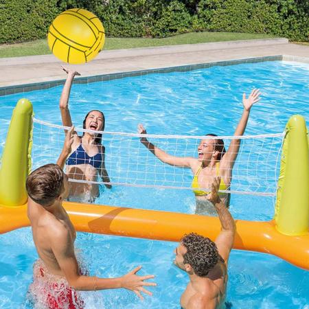 Bola Inflável Divertida Esportes Para Piscina E Praia 40cm - HUGBOX Imagem de Bola Inflável Divertida Esportes Para Piscina E Praia 40cm