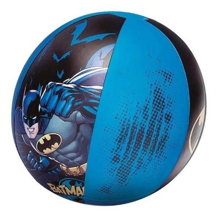 Imagem de Bola Inflável Infantil Azul Batman Fun