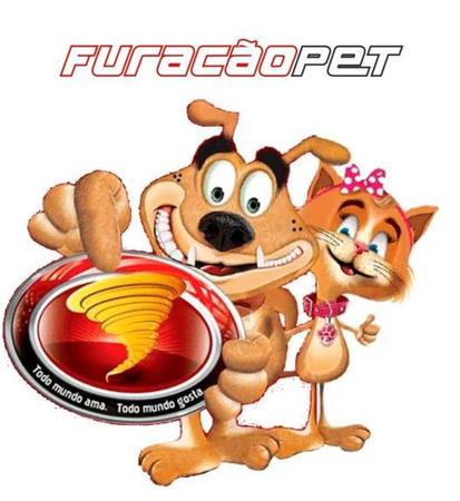 Imagem de Bola Maciça Furacão Pet Futebol Vermelho 55Mm