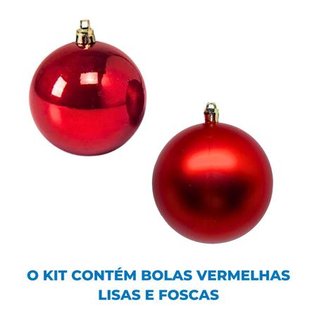 Jogo C/6 Peças Bolas Trabalhada Bolinhas Rosa 8cm 1106695