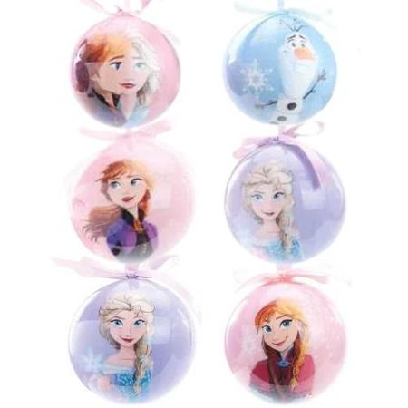 Kit Bola de Natal - Frozen - 8 cm - Natal Disney - Cromus