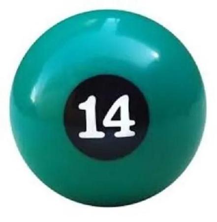 Bolas De Bilhar 52 mm Numeradas C/ Listra, Snooker, Sinuca - LOJA DO NOEL