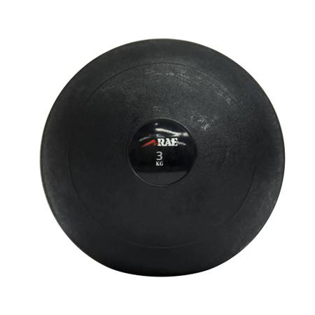 Imagem de Bola p funcional med ball de couro reforçado 3 kg wall ball
