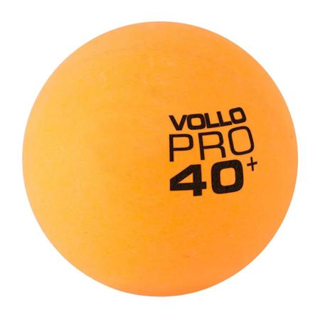 Imagem de Bola Ping Pong Tenis de Mesa Kit C/100 Bolas Laranja Vollo