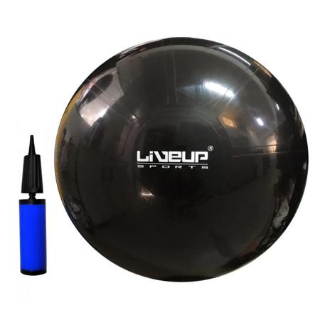 Imagem de Bola Suica Melao 65 Cm Premium Suporta 300kg + Mini Bomba  Liveup Sports 