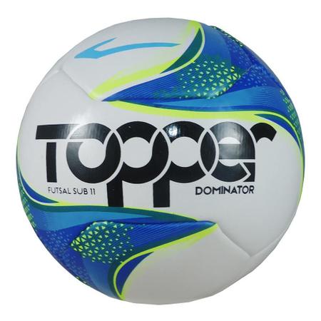 Imagem de Bola Topper Futsal Sub 11 Fusion Pvc 6 Gomos Dominator
