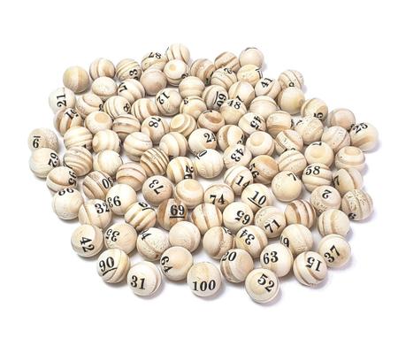 100 bolas de coloridas de 3 cm, bolas de jogo de bingo, bolas de