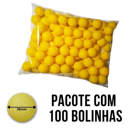 Bolinhas Coloridas Ping Pong 38mm 50 Unidades - Plumas e Penas