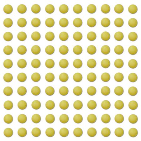 Amosfun 100 peças bolas coloridas de ping pong abertas bolas de