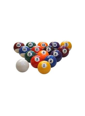 Jogo Bolas De Bilhar Sinuca Numeradas 52mm Snooker - Billiard - Bolas de  Sinuca / Bilhar - Magazine Luiza