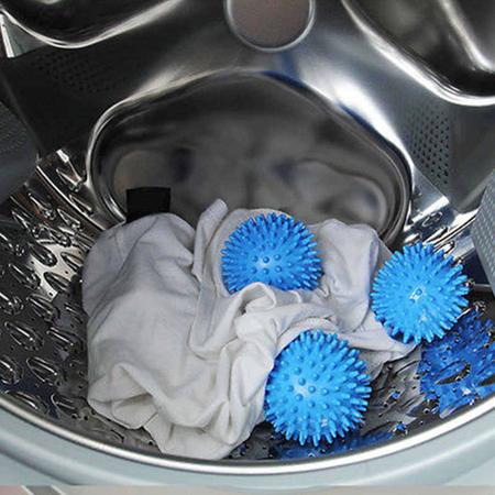 Imagem de Bolas de Secagem e Lavagem Máquina de Lavar Secar Roupas 6pç