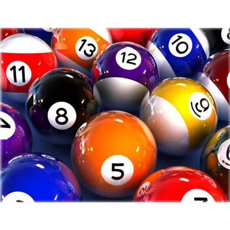 Jogo Bolas De Bilhar Sinuca Numeradas 50mm Snooker - Billiard - Bolas de  Sinuca / Bilhar - Magazine Luiza