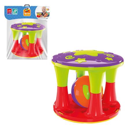 Imagem de Bolinha Chocalho Didática Educativa para Bebe Colorida + Torre Chocalho com Bolinha para Criança Infantil Pedagógica  - Jp Brink