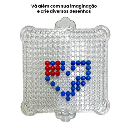 Imagem de Bolinhas Magicas Que Grudam com Spray de Agua 4800 Contas Aquabeads