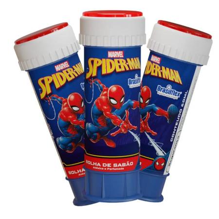 Lança bolhas com jogo na tampa Homem-Aranha - GALA - Bolha de Sabão -  Magazine Luiza