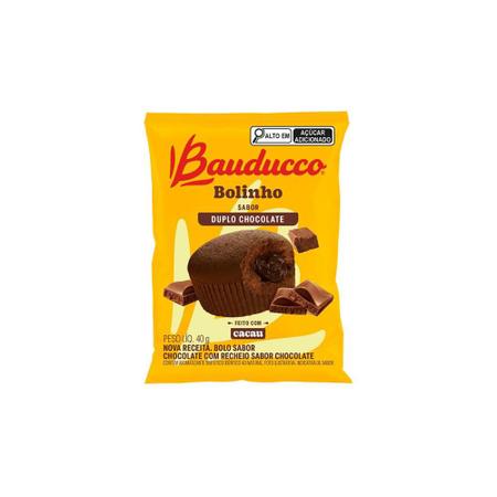 Bolinho Duplo Chocolate Bauducco 40g - Bolo / Bolinho / Mini Bolo