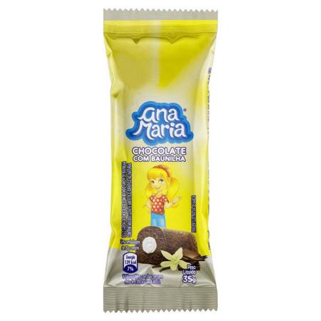 Bolo ANA MARIA Chocolate com baunilha 35gr x 50 unidades - Bolo / Bolinho /  Mini Bolo - Magazine Luiza