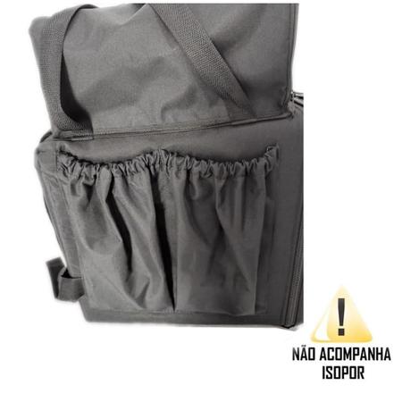 Imagem de Bolsa Bag Mochila Para Entregador Motoboy Sem Isopor 45 L