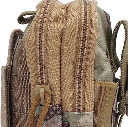 Imagem de Bolsa bag transversal de ombro caminhar e acampar multi uso prática