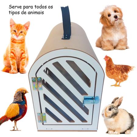 Imagem de Bolsa Caixa Transporte aves  pássaros e animais de pequeno porte