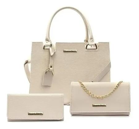 Bolsa Carteira Feminina Para Festa E Dia Dia Kit Com 3 Peças - Lavive Store Imagem de Bolsa Carteira Feminina Para Festa E Dia Dia Kit Com 3 Peças