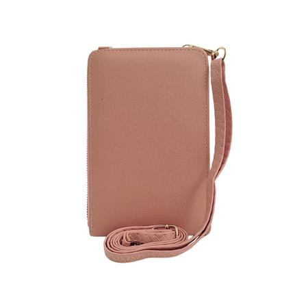 Imagem de Bolsa carteira feminina porta celular transversal tiracolo