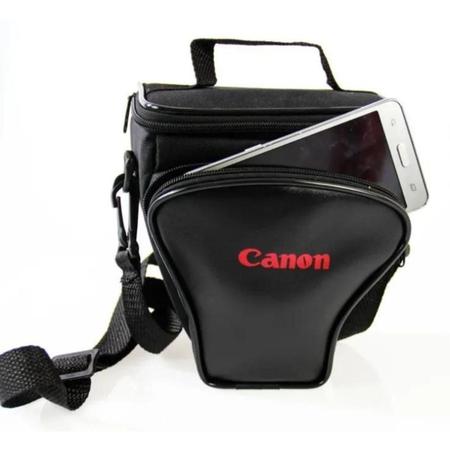 Imagem de Bolsa Case Canon Fotográfica Para Câmera DSLR Lente e Bolso Acessórios