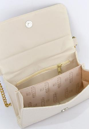 white clutch bolsa uk