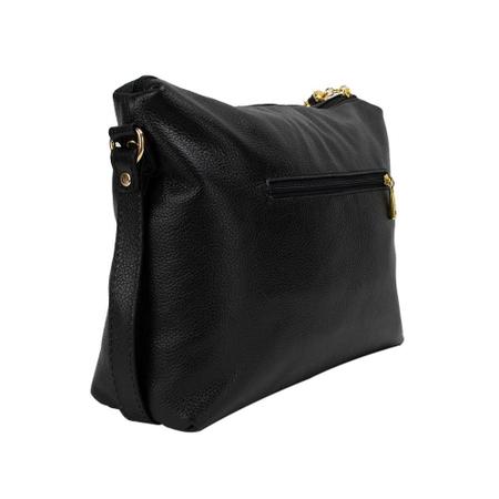 Imagem de Bolsa crossbody de couro liso classe 1751