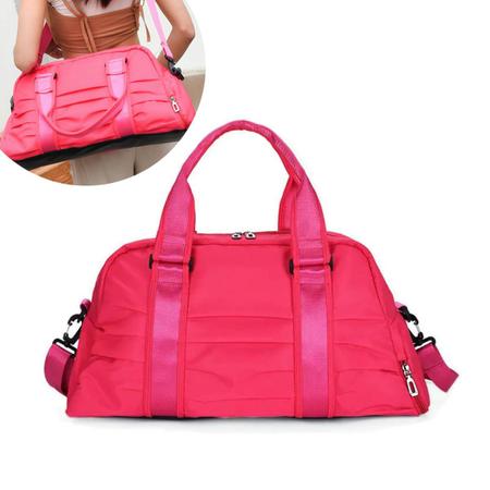 Bolsa De Lado Feminina Mala Viagem Academia Esportes Fitnes Yoga Pilates M3M Mala Avulsa Magazine Luiza
