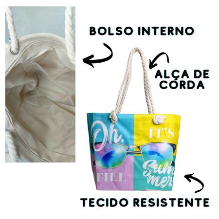 Imagem de Bolsa de Praia interior impermeável Bolso interno Zíper