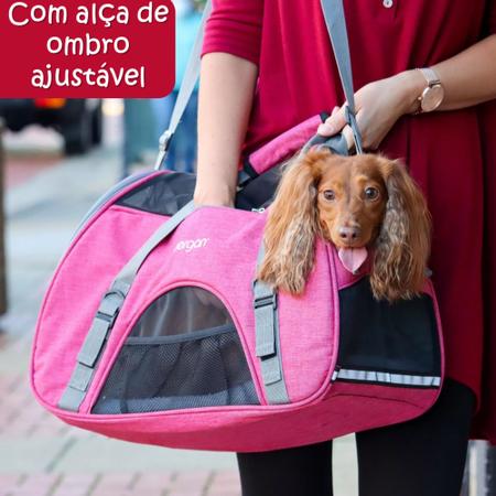 Bolsa De Transporte Bergan Comfort Carrier Mala de Viagem Avião Para Cães e Gatos Grande - Preto - Coastal Imagem de Bolsa De Transporte Bergan Comfort Carrier Mala de Viagem Avião Para Cães e Gatos Grande - Preto