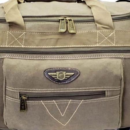 Imagem de Bolsa de Viagem Grande Masculina Feminina Reforçada Trabalho Viagem Escolar