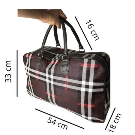 Bolsa Xadrez Montevidéu + Frete Grátis (PROMOÇÃO)