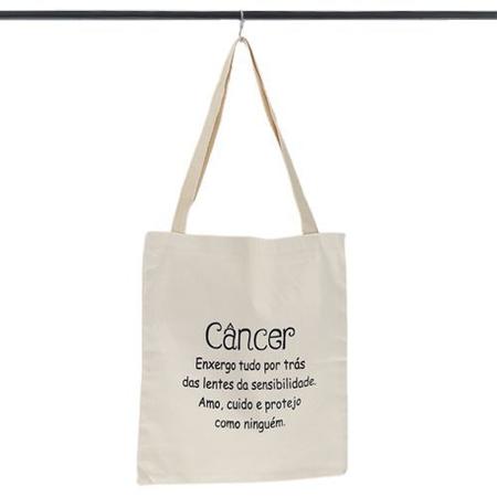 Bolsa Ecobag 100% algodão Estampa NÃO FOI EU - Carioca+