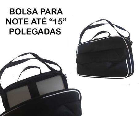 Imagem de Bolsa Executiva Mala Pasta Mochila Em Nylon Para Notebook Alça de mão e ombro com bolso externo