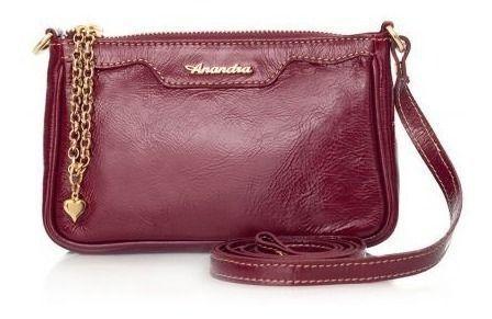 Bolsa Feminina Anandra Anahavana Nathália Couro - Bolsas