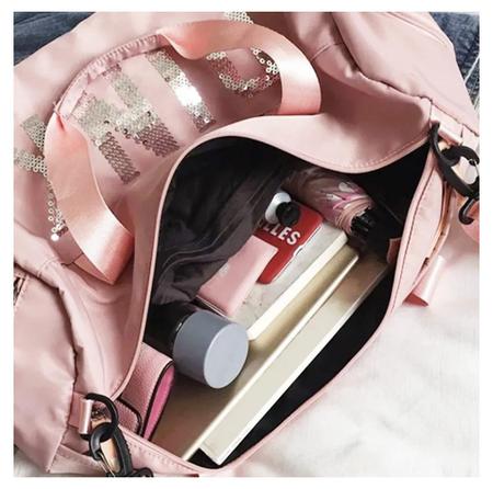 Bolsa Feminina Mala Pink Academia Fitness Transversal Casual - Bolsa de  Academia - Magazine Luiza