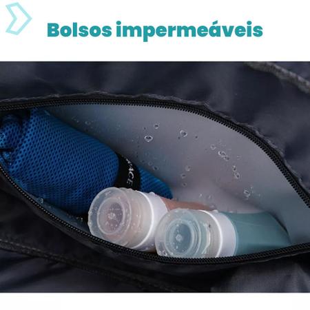 Imagem de Bolsa Feminina Para Academia Esportiva Mala Viagem Mochila Transversal Fitness Treino Dia a Dia