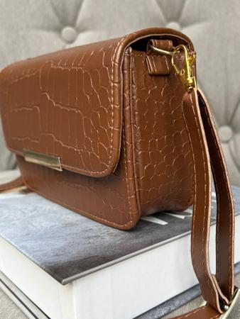 Bolsa Feminina Pequena Croco Transversal de Festa Mega Envio Imediato! - ManuHelo Bolsas Imagem de Bolsa Feminina Pequena Croco Transversal de Festa Mega Envio Imediato!