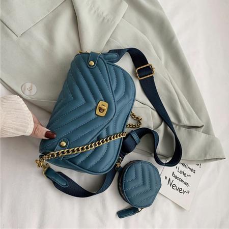 Bolsa Femenina / Louis Vuitton / Pequena De Corrente / Transversal